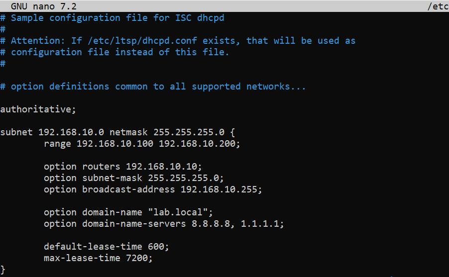 DHCP_Config