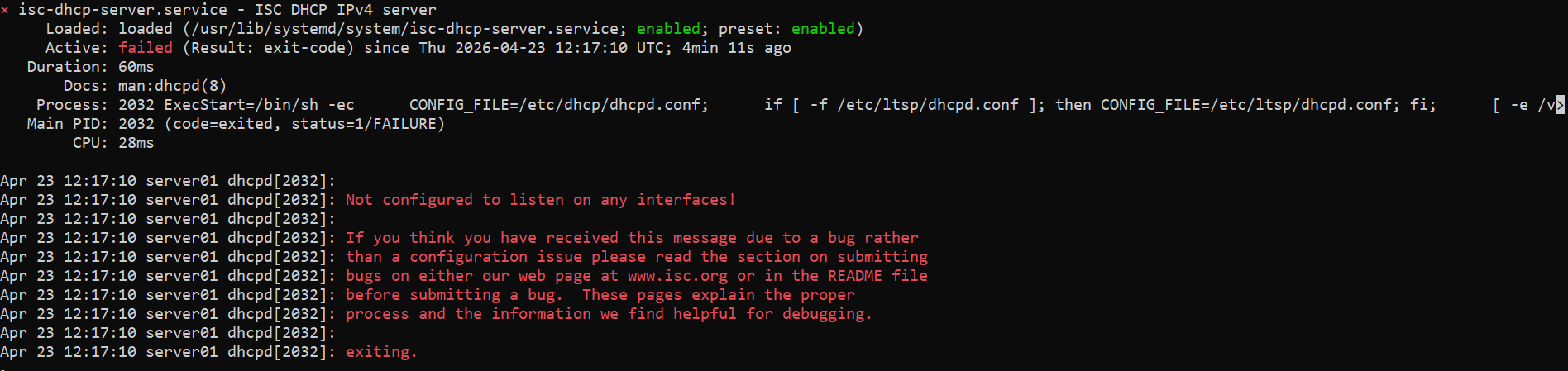 DHCP_Failure