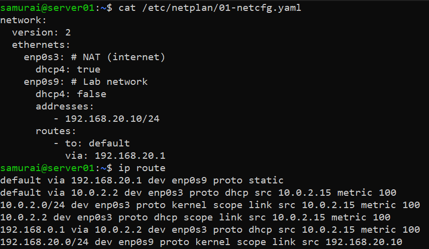 server-config