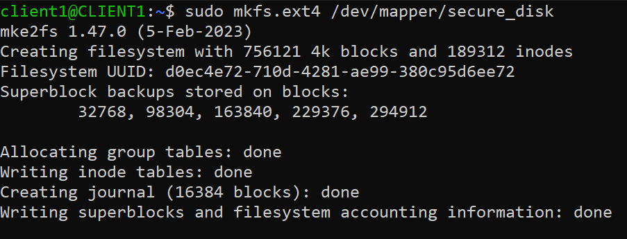 filesystem