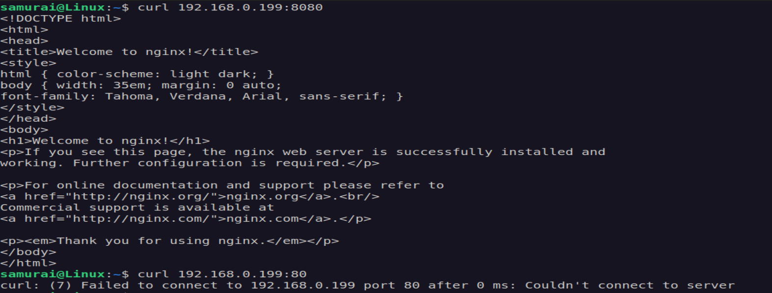 Port Test